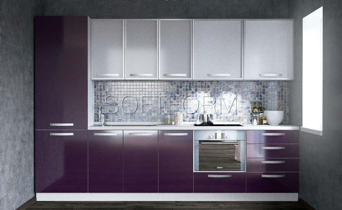 GLOSSY FRONT PANELS FOR KITCHENS