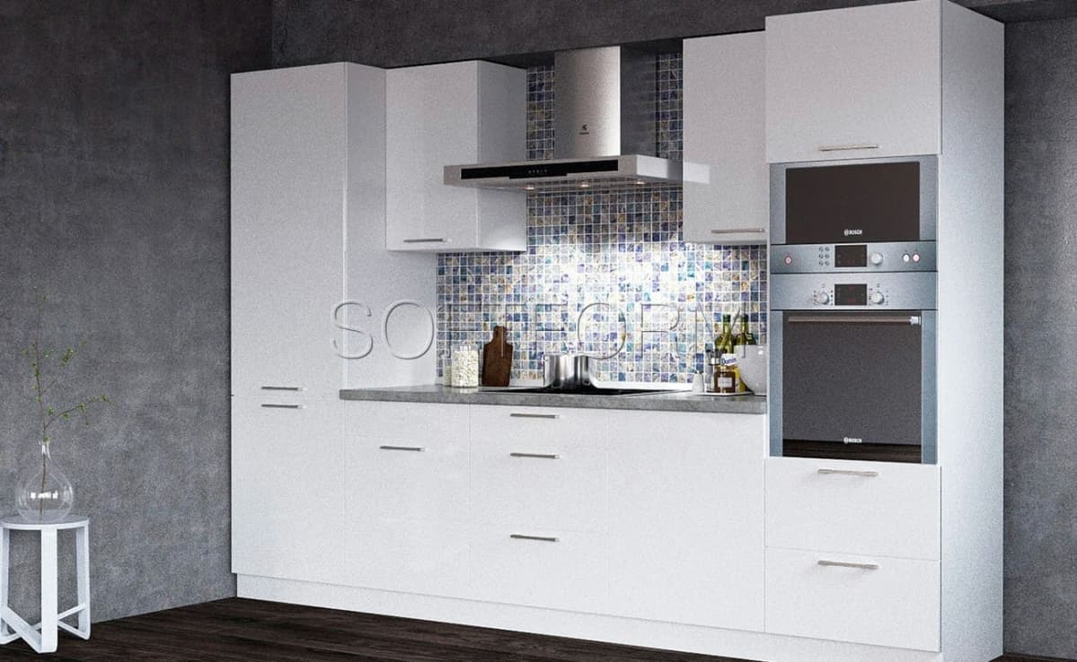 GLOSSY FRONT PANELS FOR KITCHENS